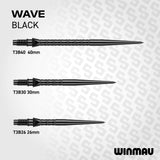 Winmau Switch Points Wave Black