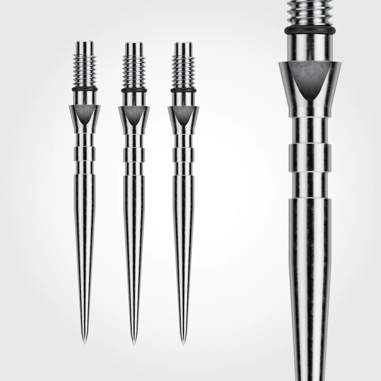 Winmau Switch Points Groove Silver Effect
