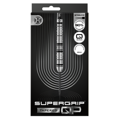 Harrows Supergrip QP Tapered 90% Tungsten Steeldarts Quick Point