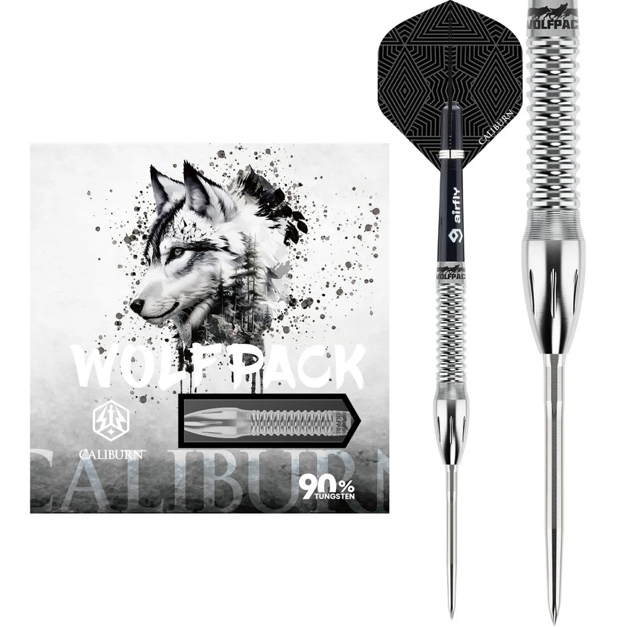 Caliburn Wolfpack Darts – Stahlspitze – 90 % Tungsten – W4 20g