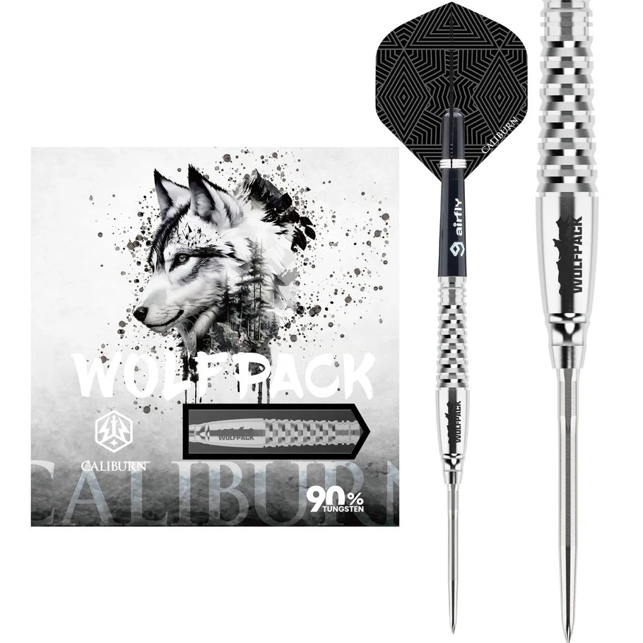 Caliburn Wolfpack Darts – Stahlspitze – 90 % Tungsten – W8 18g