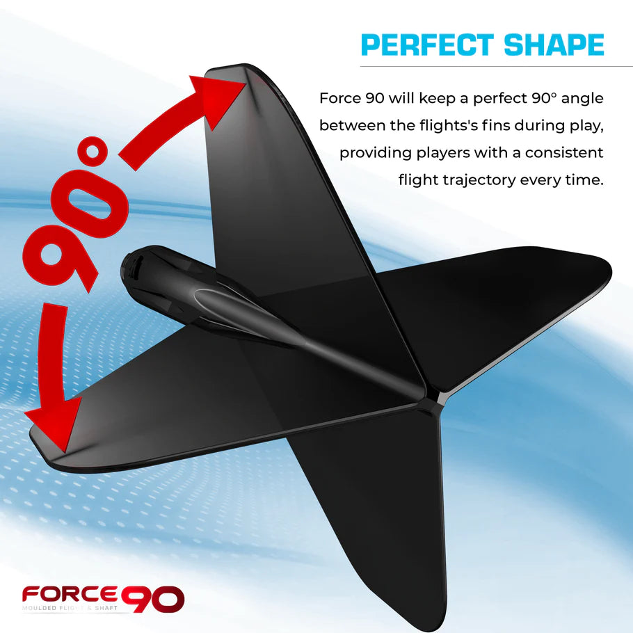 Mission Force 90 Flight & Shaft System Weiß Standard No2