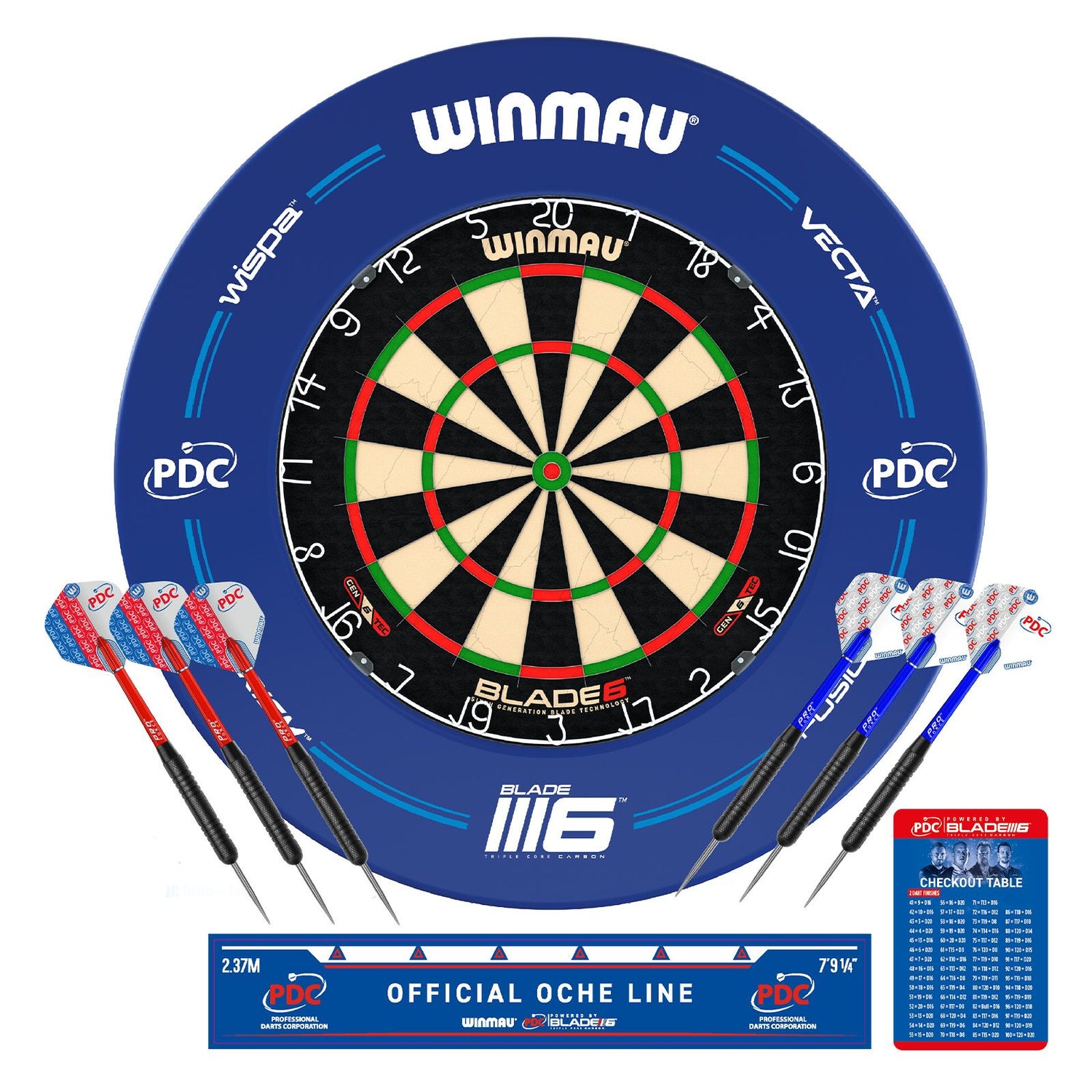 Winmau - Dartboard Surround Set - PDC