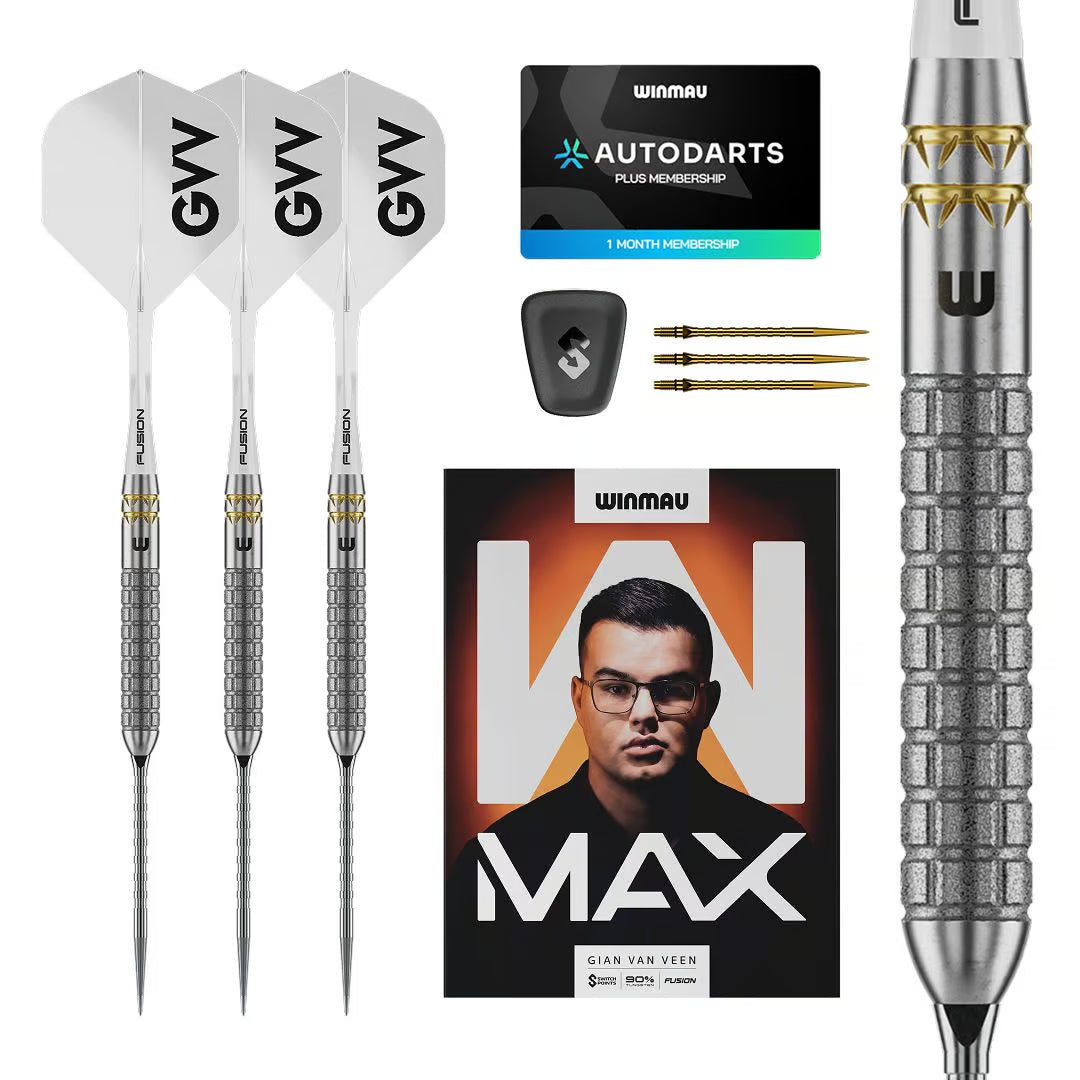 Winmau Gian Van Veen W-MAX Switch Point Steeldarts