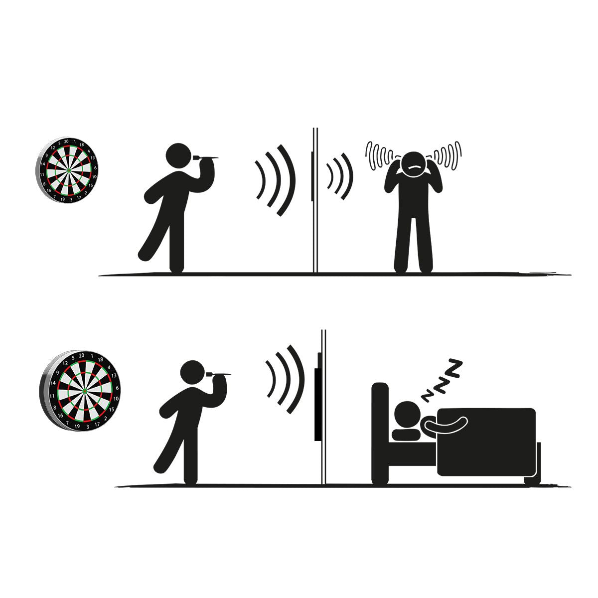 Karella - Schallschutz Compact Ø45 cm