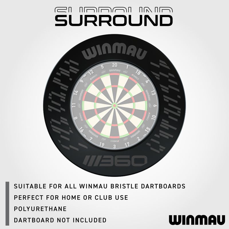 Winmau - Surround Blade 360 schwarz