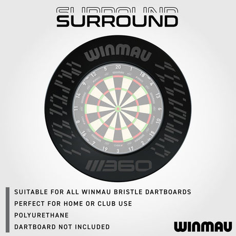Winmau - Surround Blade 360 schwarz
