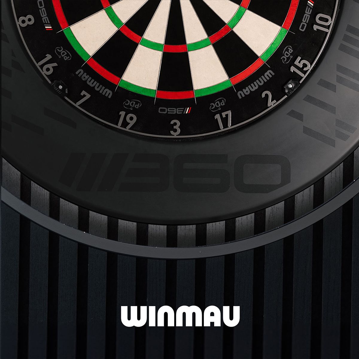 Winmau - Surround Blade 360 schwarz