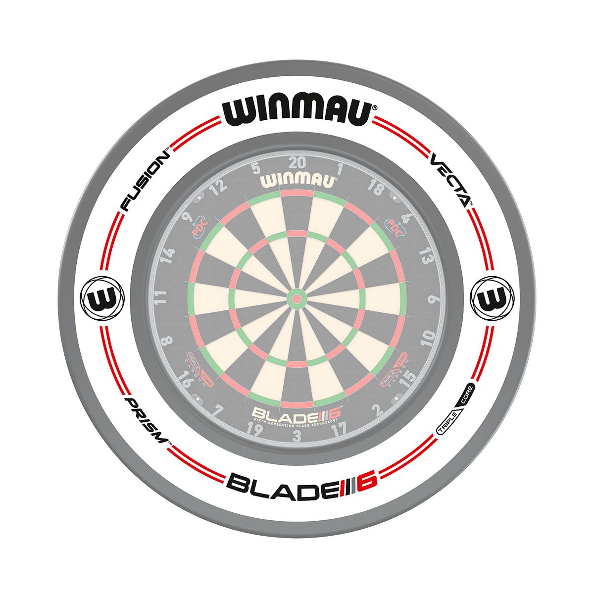 Winmau - Surround - Pro-Line white