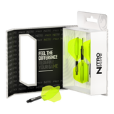 Red Dragon Nitro Flite System Black Yellow - Dart Flights
