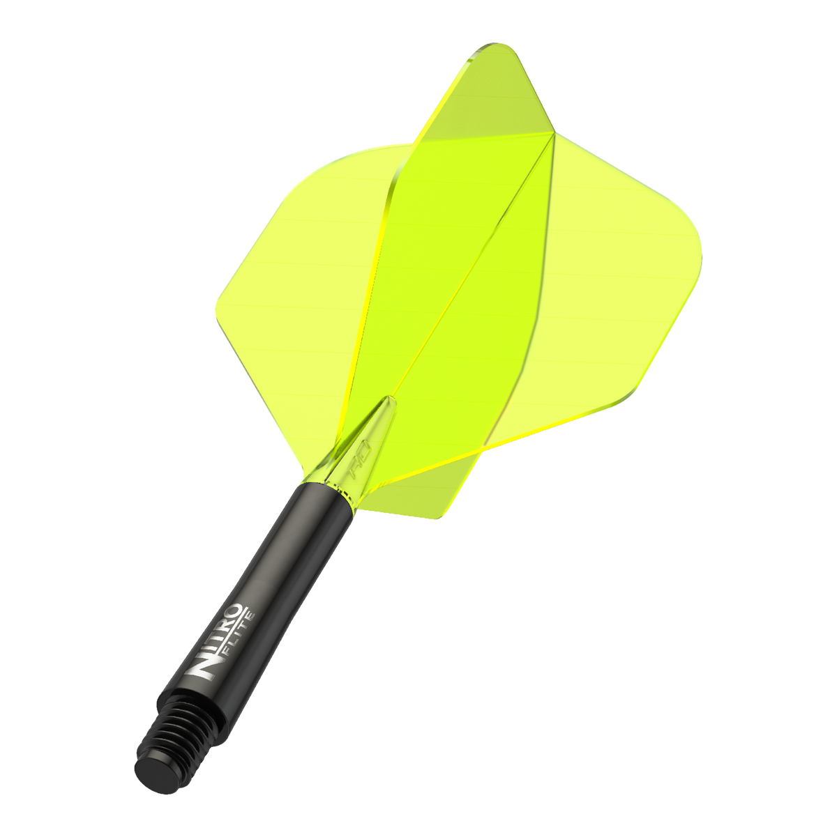 Red Dragon Nitro Flite System Black Yellow - Dart Flights