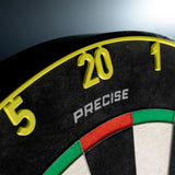 Precise180 - Endorphine Dartboard Electric Yellow