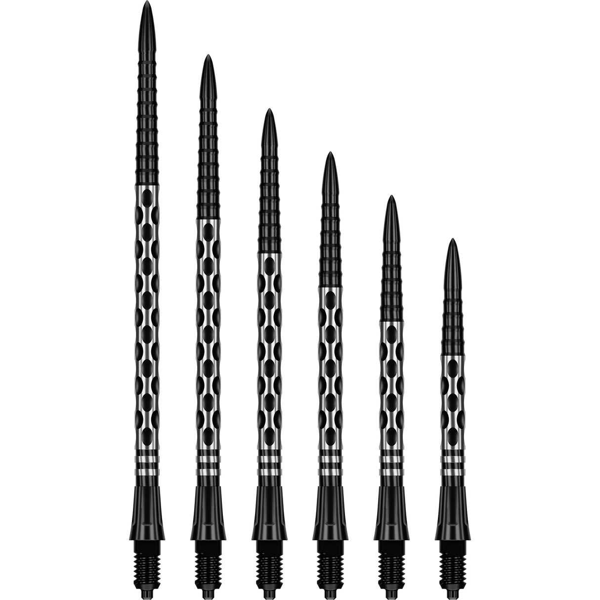 Caliburn EZ-EVO Dartspitzen - Dual Grid Dots - Schwarz