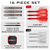 Harrows Damon Heta Geo QP Steeldarts