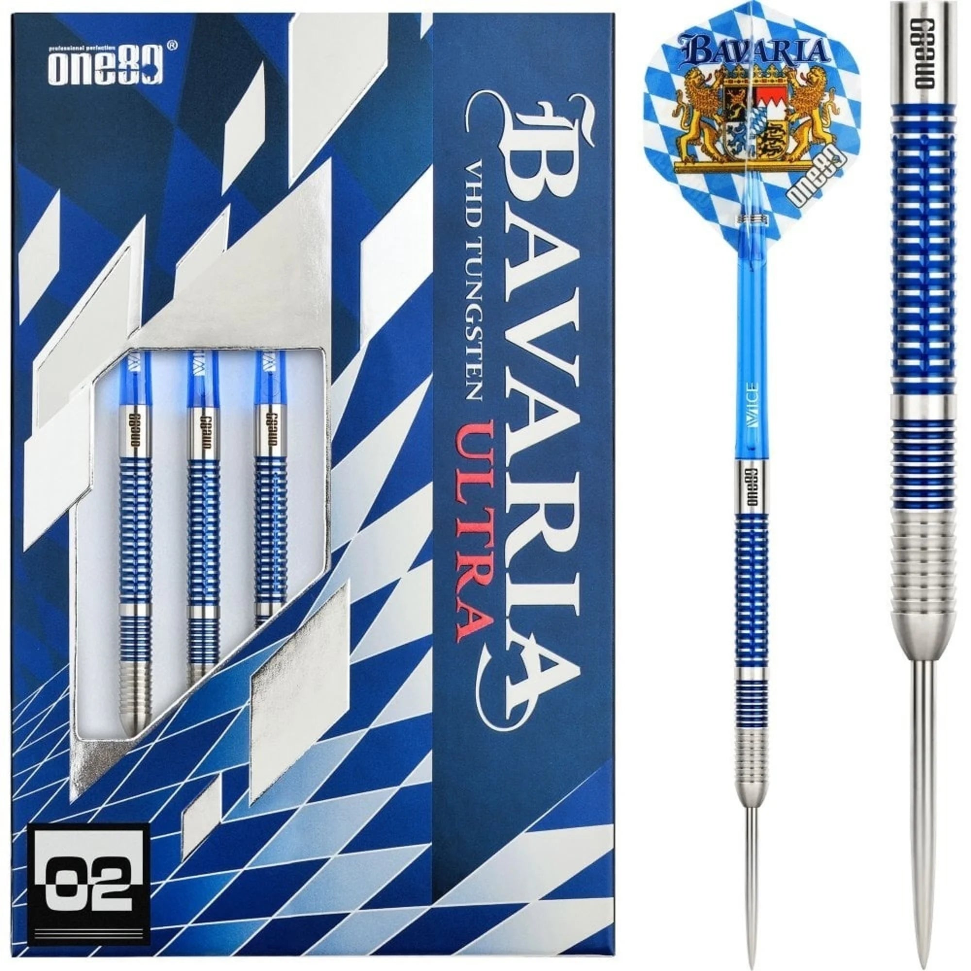 One80 Bavaria Ultra 02 Steeltip – Cubedarts