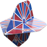 Bull´s Flight Design Dartboard Blau & Rot