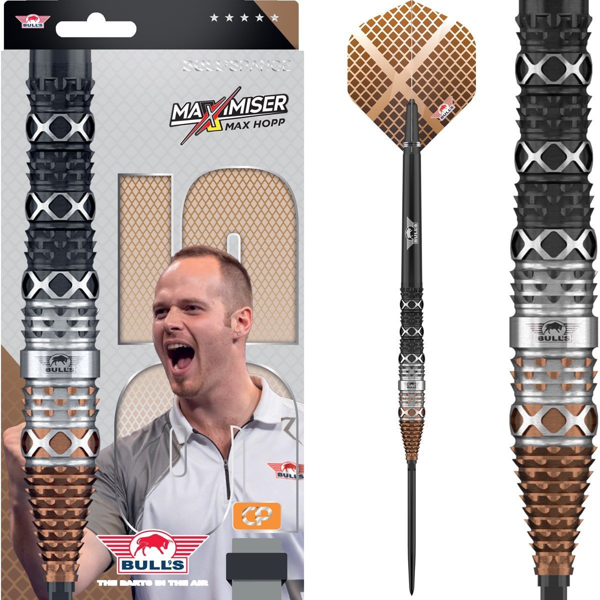 Bull´s Max Hopp CP Steeltip 95% Tungsten