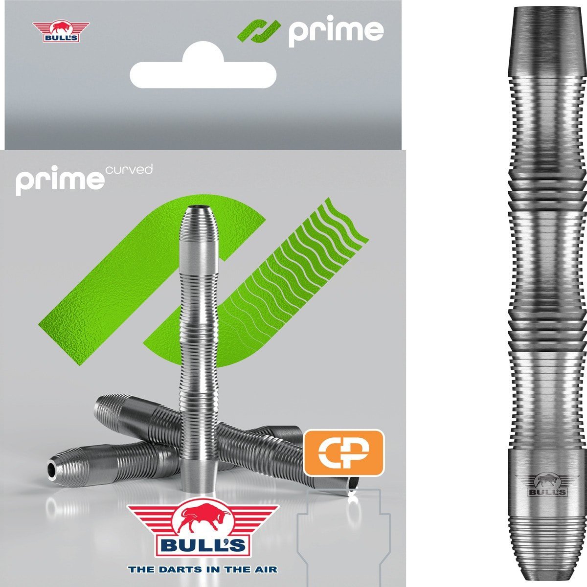 Bull´s Prime Curved CP 90% Tungsten Barrels Only - Steeltip