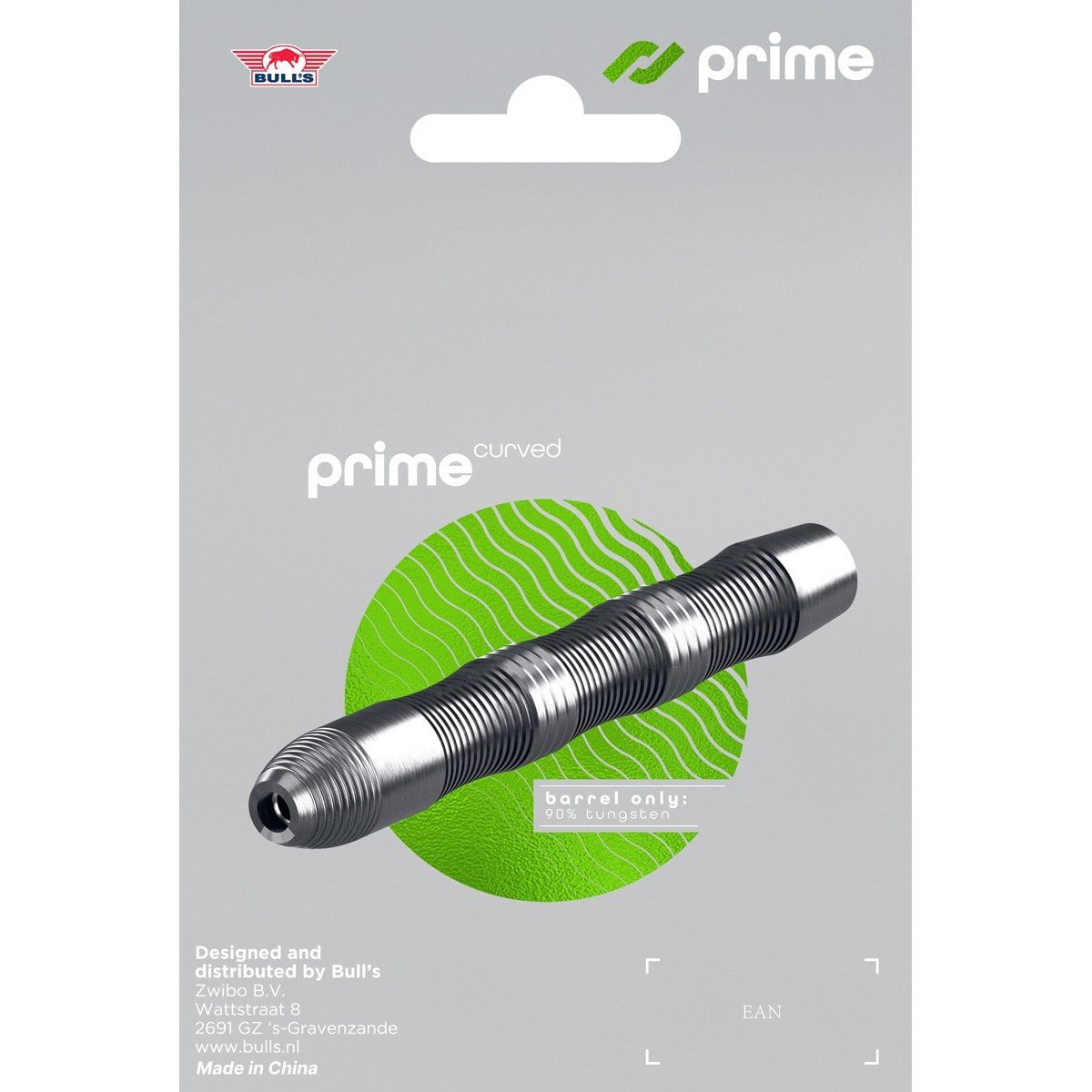 Bull´s Prime Curved CP 90% Tungsten Barrels Only - Steeltip