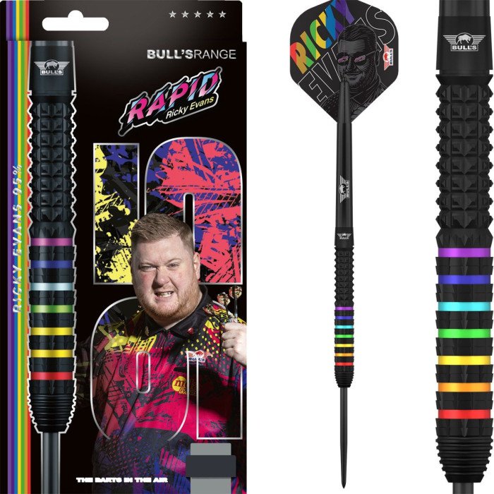Bull's Ricky Evans 95% Steeldarts