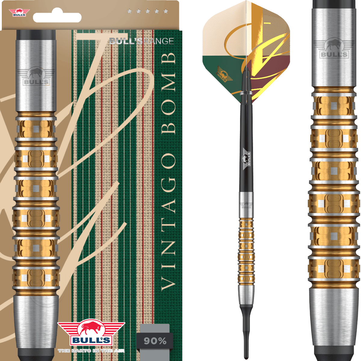 Bull´s Vintago Bomb CP 17g Softtip 90% Tungsten