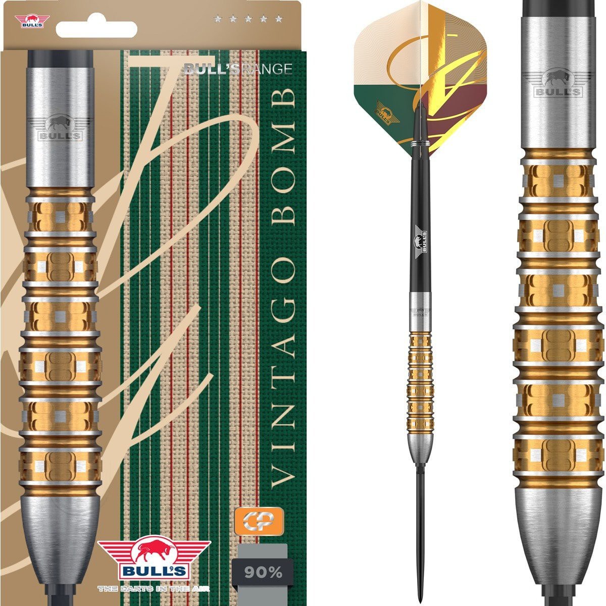 Bull´s Vintago Bomb CP Steeltip 90% Tungsten