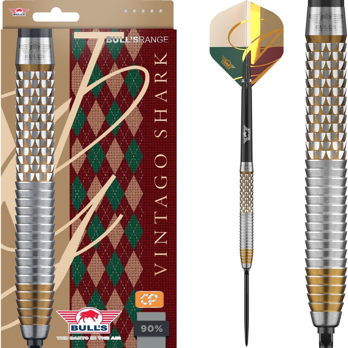 Bull´s Vintago Shark CP Steeltip 90% Tungsten