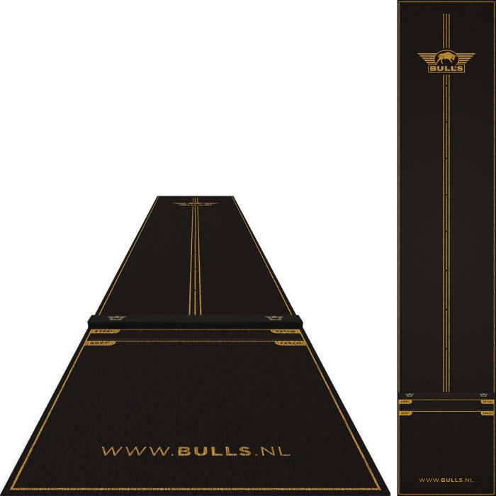 BULL'S NL Advantage Dartteppich 300 x 85cm mit Oche