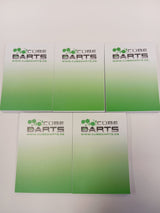 Cubedarts Notizblöcke 5er Pack