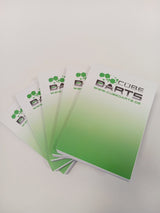 Cubedarts Notizblöcke 5er Pack