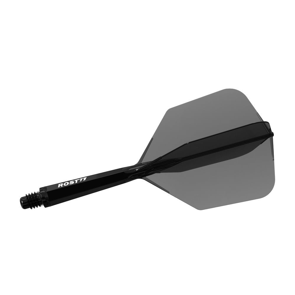 Cuesoul ROST 77 Clear Black Big Wing - Dart Flights