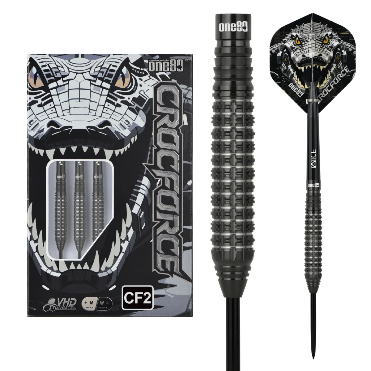 ONE80 Crocforce CF2 Steeltip