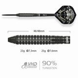 ONE80 Crocforce CF2 Steeltip
