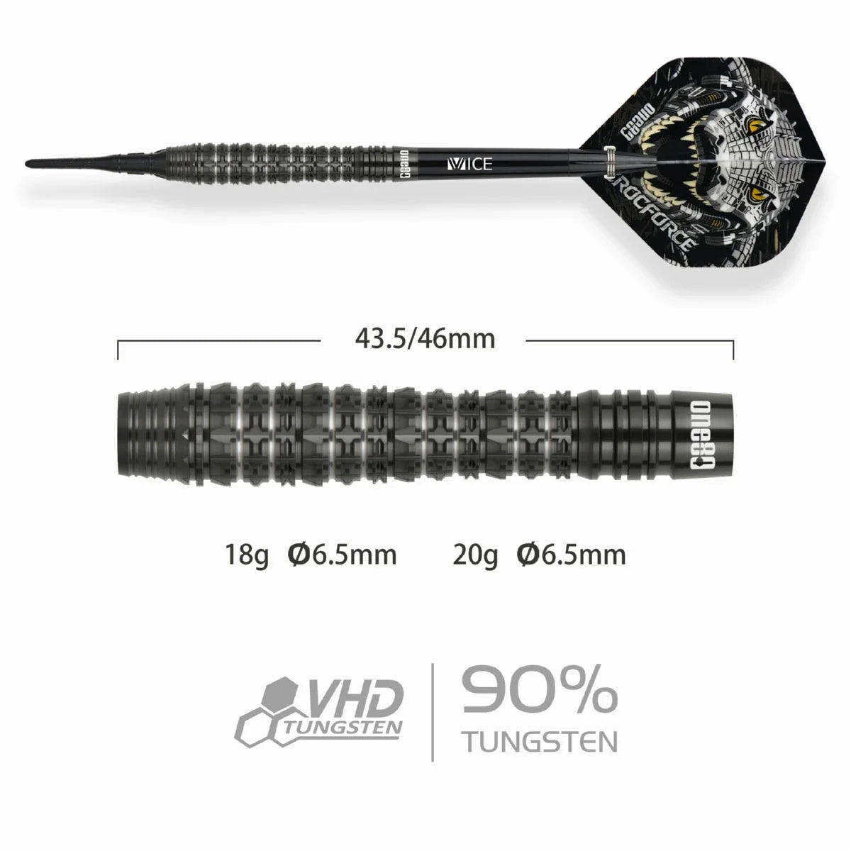 ONE80 Crocforce CF3 Softtip
