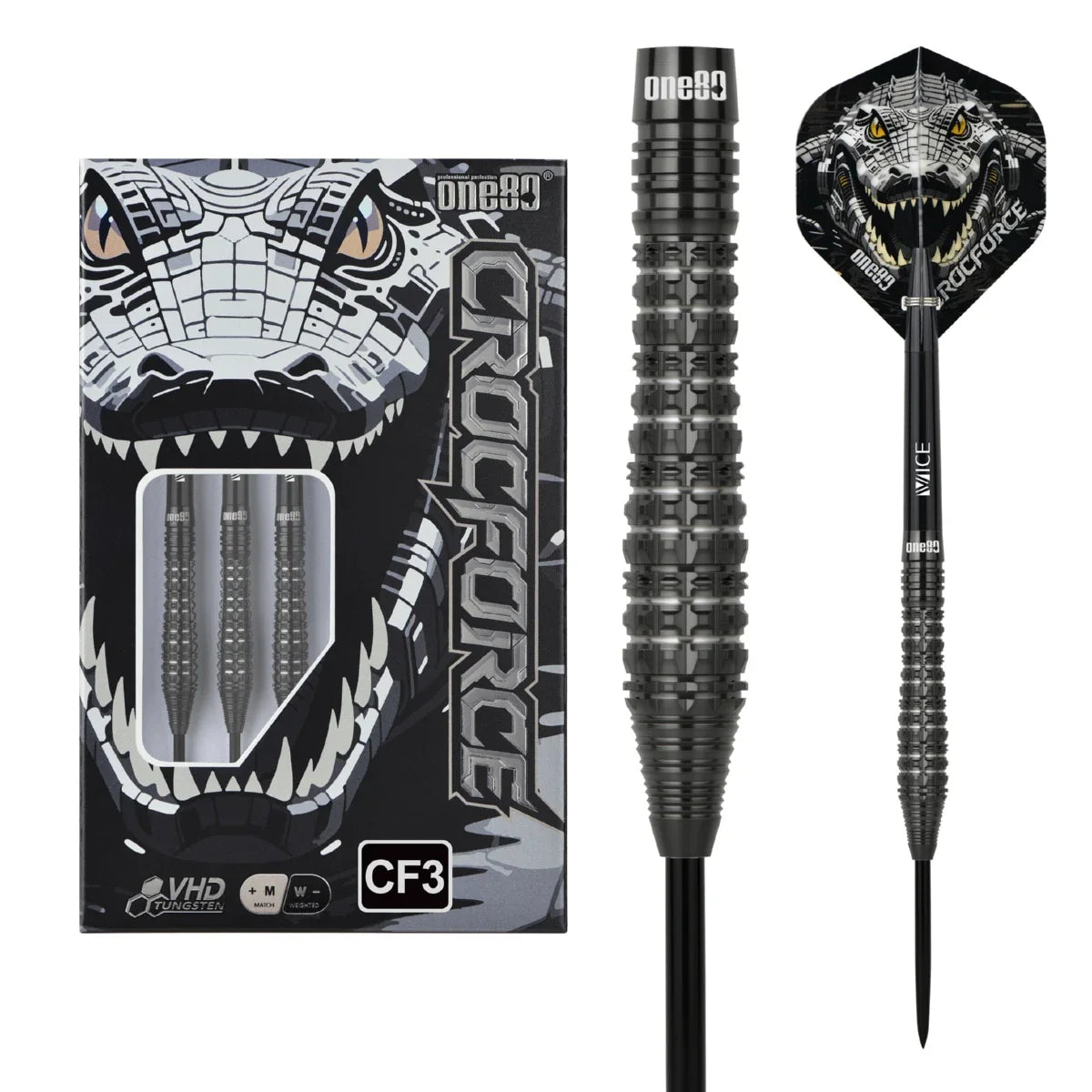 ONE80 Crocforce CF3 Steeltip