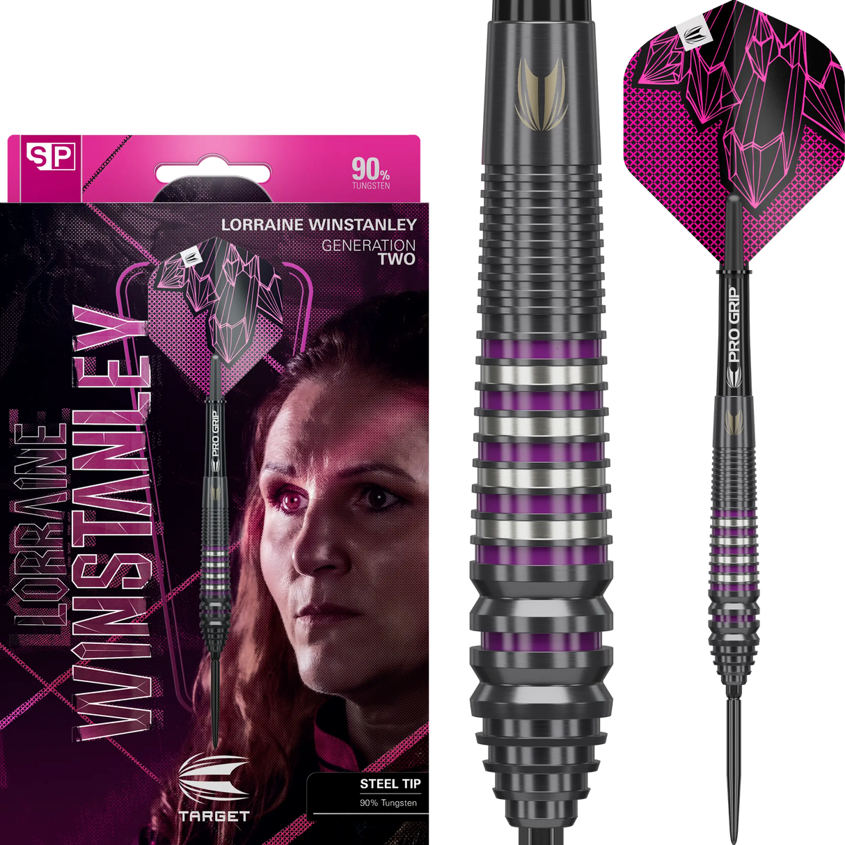 Target Lorraine Winstanley 24g GEN2 Swiss Point Steeldart