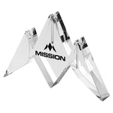 Mission "M"Logo Acrylic Dart Stand 3 Dart Display Stand