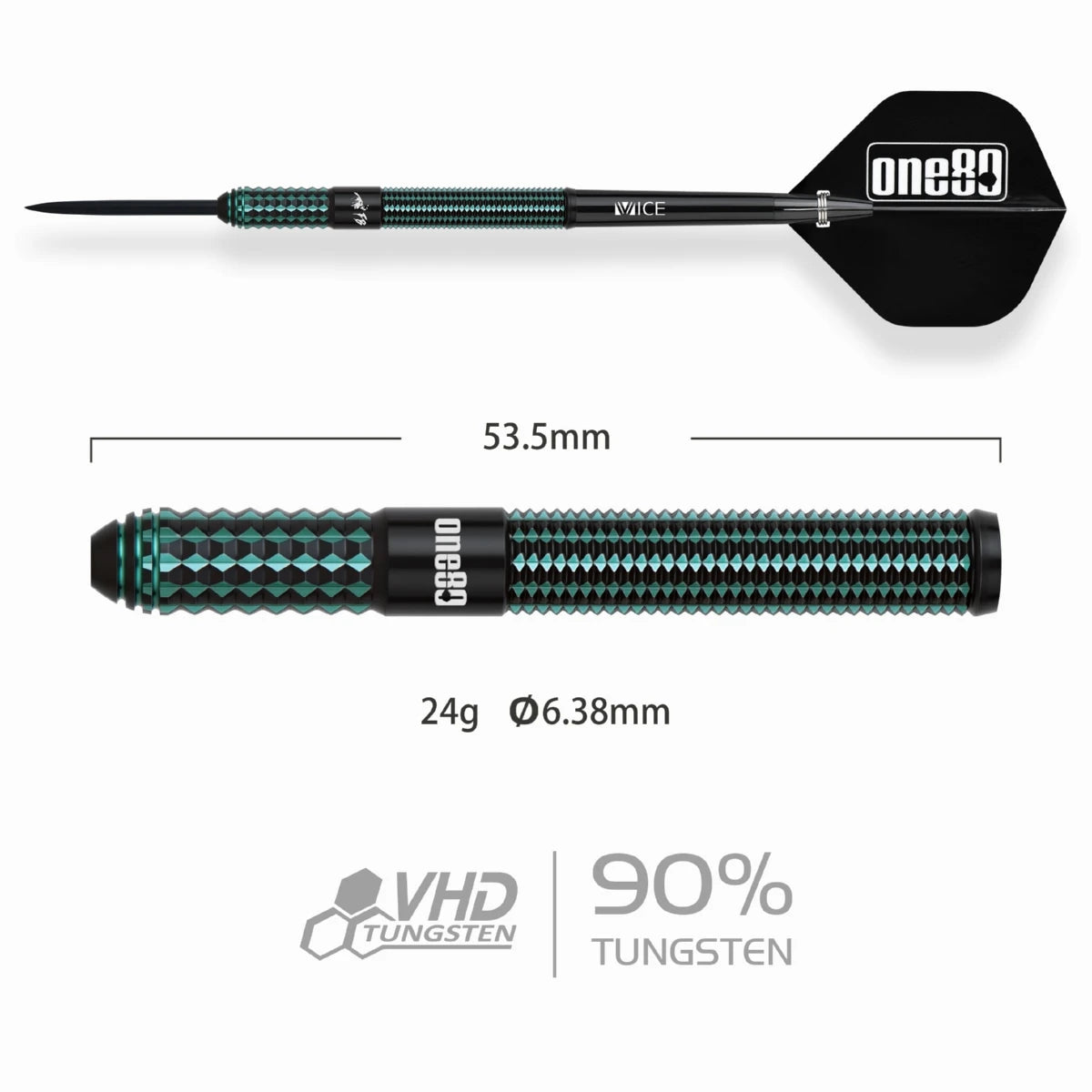 One80 FB Leung V3 Signature Dart Steeltip 24g