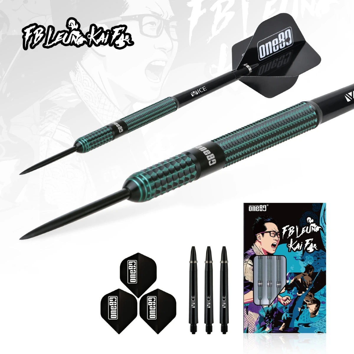 One80 FB Leung V3 Signature Dart Steeltip 24g