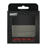 One80 Leather Dart Wallet – Grau