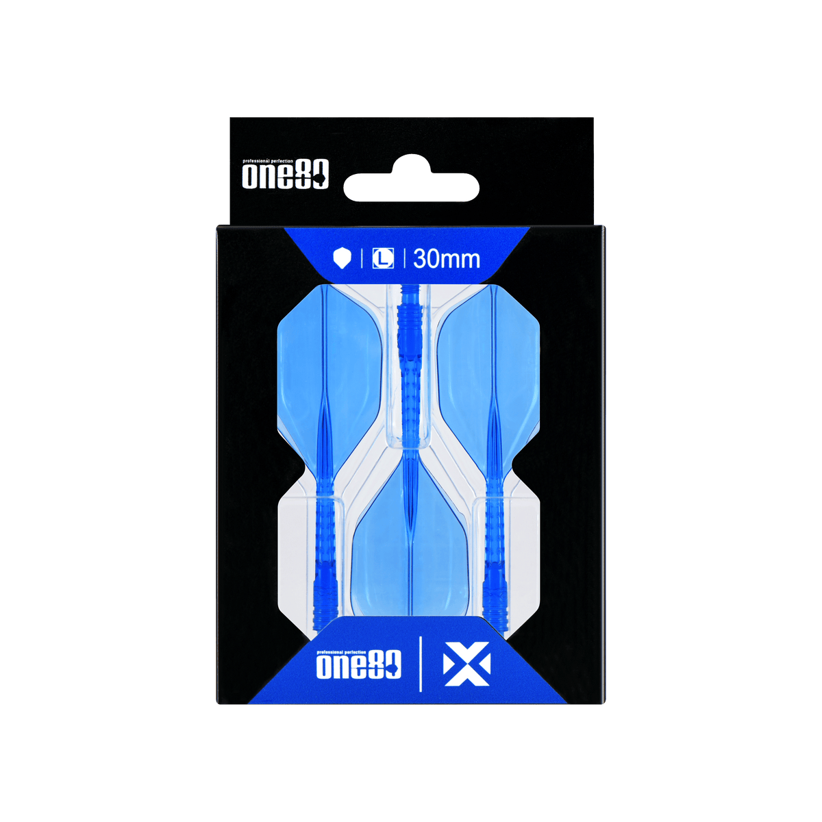 One80 Nex Flight Transparent Blau – L
