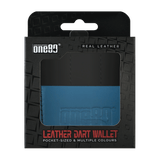 One80 Leather Dart Wallet – Blau