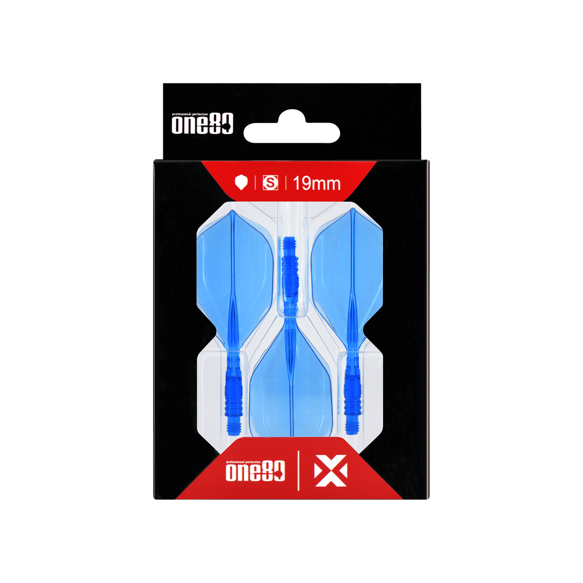 One80 Nex Flight Transparent Blau – S