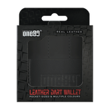 One80 Leather Dart Wallet – Schwarz