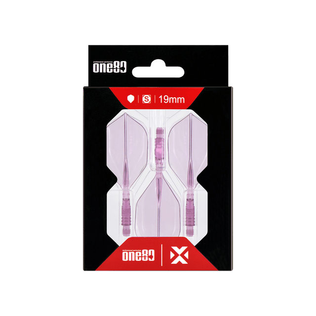 One80 Nex Flight Transparent Lila – S