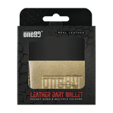 One80 Leather Dart Wallet – Gold