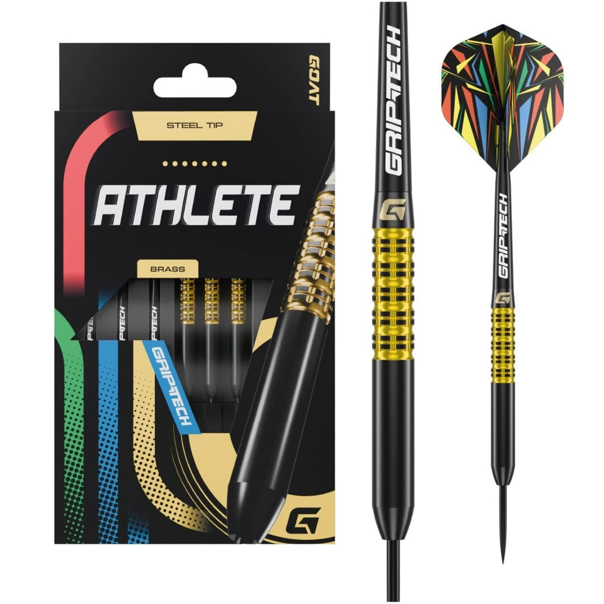 Goat Athlete  Brass Steel Tip Gelb 12g