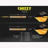 HARROWS DAVE CHISNALL V2 90% - STEELDARTS