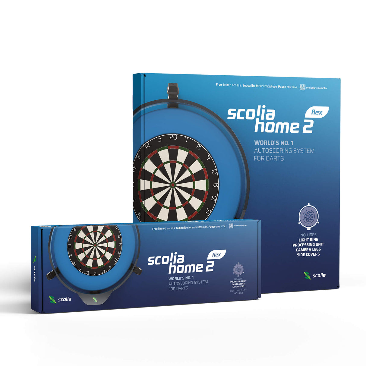 Scolia Home 2 FLEX - Electronic Score System mit Beleuchtungsring