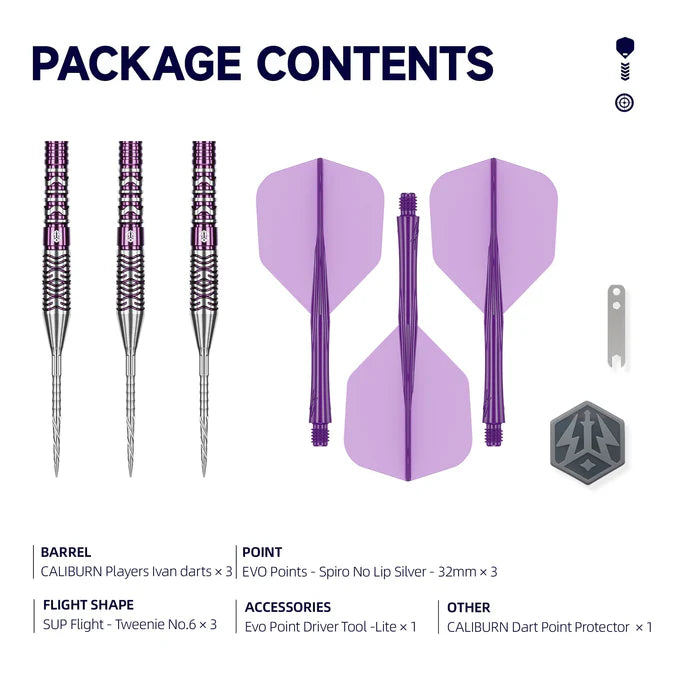 Caliburn Player Darts Awakening IVAN Steeldarts